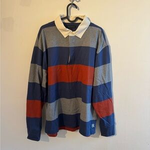 Banana Republic Striped Rugby Shirt